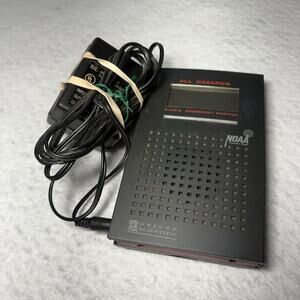 Oregon Scientific WRS101 S.A.M.E. NOAA Weather Radio Emergency Monitor - Works!